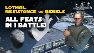 Lothal Resistance vs Rebels Galactic Challenge  SWGOH GC X [upl. by Crabb]