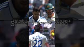 Starck And H Rana cricket shortsfeed [upl. by Adali6]