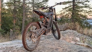 Sur Ron X OffRoad TestFull Battery Mountain Climb [upl. by Rivers]