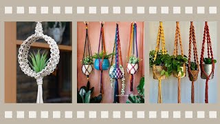 Macrame Plant Hanger Macrame Wall Hanging Plant  wall hanging Plant on Hanger [upl. by Leacock385]