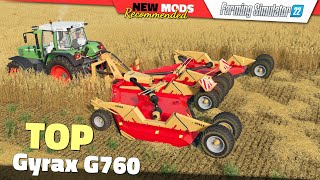 FS22  Gyrax G760  Farming Simulator 22 New Mods Review 2K60 [upl. by Squires]