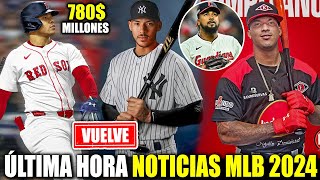 JUAN SOTO SE REUNE CON BOSTON WANDER FRANCO JUGARÁ EN LIDOM CORREA A YANKEES CLASE CY YOUNG MLB [upl. by Nicolai]