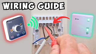 How To Install Hive Thermostat Receiver On Combi Boiler [upl. by Anielram]