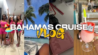 VLOG  CARNIVAL CRUISE TO THE BAHAMAS [upl. by Arabrab]