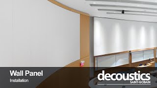 Decoustics  FabricWrapped Wall Panel Installation [upl. by Earized]