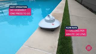 Best robotic pool cleaner for above ground pools robotic pool cleaner for large pools [upl. by Eiramnerual]