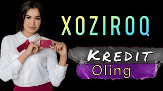 Xoziroq 100 Million Kredit Oling  Qanday qilib kredit olsa Bo’ladi [upl. by Ahsiloc]