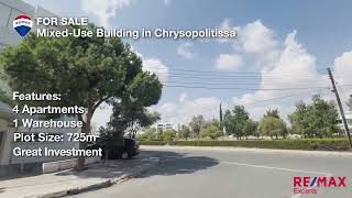 MixedUse Bulding in Chrysopolitissa Larnaca  larnacaproperties [upl. by Geier]