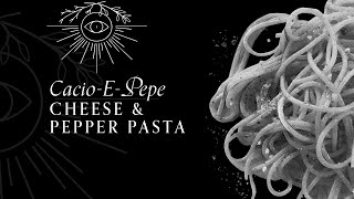 Cacio e Pepe  POV Chef [upl. by Devad710]