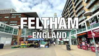 Feltham UK England 🇬🇧 4K HDR [upl. by Akcirret]