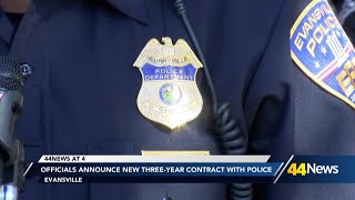 7 pay raise announced for Evansville Police Department [upl. by Astri59]