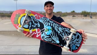 Jeff Kendalls Atomic Man Reissue Product Challenge w Andrew Cannon  Santa Cruz Skateboards [upl. by Amhsirak]