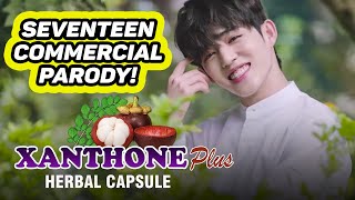 SEVENTEEN 세븐틴 Xanthone Plus Herbal Capsule  Commercial Parody [upl. by Ayian]