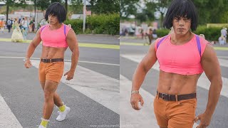 Dora The Explorer cosplay 2024 [upl. by Nessi311]