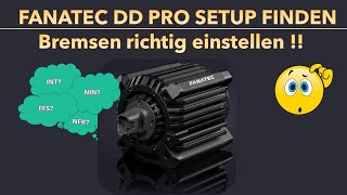 Fanatec DD PRO Einstellungen einzeln erklärt Einstellungen in GT7 und Feineinstellung der Bremsen [upl. by Lesya]