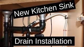 Step By Step Guide To Install New Kitchen Sink Drainage [upl. by Prent]