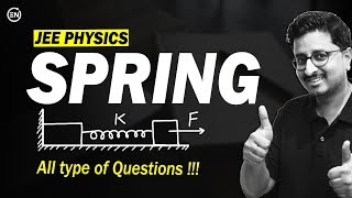 JEE 2025  All Spring related Questions  Energy ConsCuttingNLMSHMCOM  Mohit Sir  Eduniti [upl. by Kentigera]