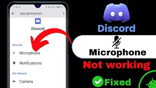 Discord Microphone not Working For Voice CallChat  Discord Mic Issues  Discord mic not working [upl. by Nawad914]