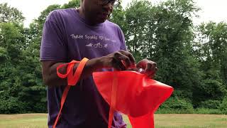 Review 20L Dry Bag amp Swim Buoy [upl. by Yticilef]