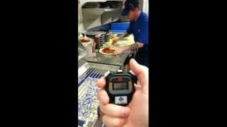 Roy 18 seconds Dominos fastest pizza maker [upl. by Maag]