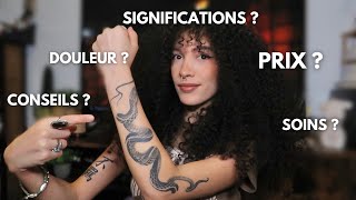 Parlons TATOUAGES et PIERCINGS  je vous dit TOUT [upl. by Eugirne]