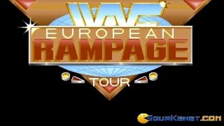 WWF European Rampage Tour gameplay PC Game 1992 [upl. by Abbot]