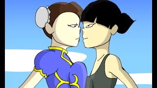 Mina Kim meets Chun Li Emezie needs your help [upl. by Naget358]