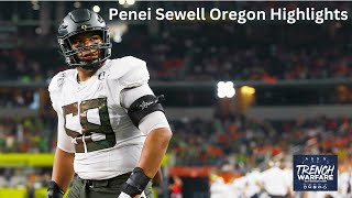 Penei Sewell Oregon Highlights [upl. by Banna204]