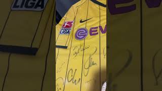 Maillot Dortmund 200809 signé Jurgen Klopp et joueurs 💎🖤💛 bvb dortmund signature klopp foot [upl. by Lyontine]