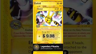 TOP RARE CARD ELEKID POKEMON pokemon tcgpokemon tcgfamily pokémon vmax vstars tcgshorts [upl. by Giacopo822]