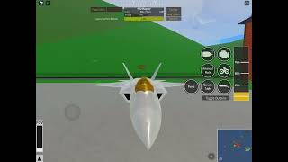 F22 gameplay review Roblox ptfs [upl. by Eresed]