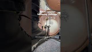 Greg Hutchinson’s uptempo bass drum feathering challenge hutch [upl. by Seira599]