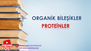 6 Organik Bileşikler Proteinler Ercan Hoca İle Biyoloji [upl. by Arodnap]