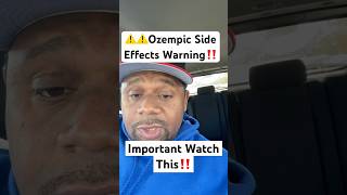 Ozempic Side Effects Important‼️ ozempic [upl. by Acinor]