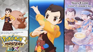 Lets Play Pokemon Masters EX Story Event  Victors Cooking Class [upl. by Booze]