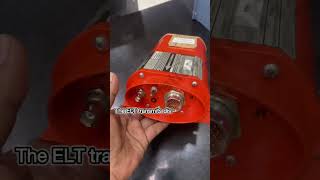 Automatic fixed Emergency Locator Transmitter ELT ll DrAviation aviation4u airbusaircraft [upl. by Artnoed]