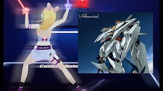 Beat Saber  Gundam Hathaway OST  Senkou by ALEXANDROS [upl. by Trik891]