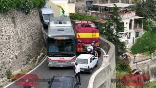 Bus Driving Amalfi Coast So you think youre a good bus driver [upl. by Higley]