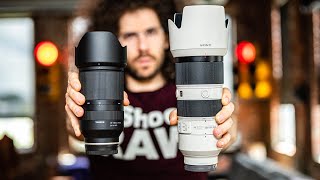 TAMRON 70180mm 28 REVIEW vs SONY 70200mm 28  DONT WASTE YOUR MONEY ON [upl. by Alexia890]