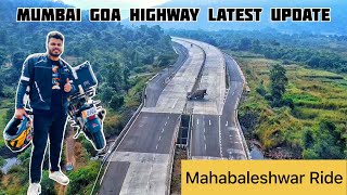 Mumbai goa highway latest update  nh 66  pen to poladpur  mahabaleshwar ride [upl. by Greabe]