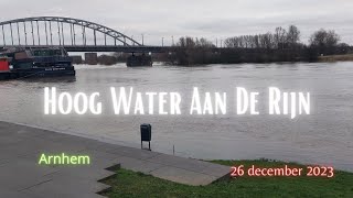 Hoog Water in Arnhem sonsbeekpark arnhem rijn [upl. by Artened228]