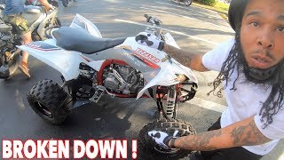 MANNYS BIKE BROKE DOWN IN MIAMI  AGAIN  BRAAP VLOGS [upl. by Clarey]