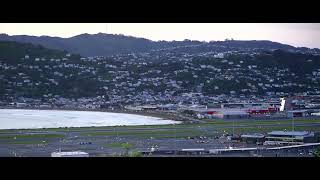 231029 Lyall Bay Wellington Airport Brooklyn wind turbine Lyall Bay Surf Cam Live [upl. by Keverian765]