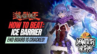 How To Beat Ice Barrier NEW SUPPORT  Ice Barrier Combos  YuGiOh Master Duel amp TCG [upl. by Aelsel205]