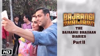 The Bajrangi Bhaijaan Diaries  Part II  First day Shoot [upl. by Elleniad]