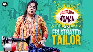 Frustrated Woman As Frustrated Tailor  Latest Comedy Video  Telugu Web Series  Sunaina Khelpedia [upl. by Nalym]