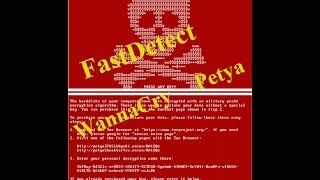 Petya WannaCry ua ErpressungsTrojaner schlagen zu  FastDetect  Pentest [upl. by Randi]