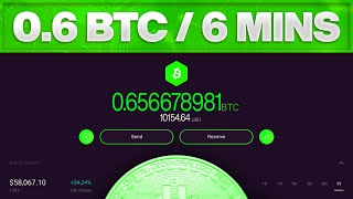 BITCOIN MINING SOFTWARE 2023  Earn 06 BTC In Just 6 Minutes Free BITCOIN MINER [upl. by Siravrat]