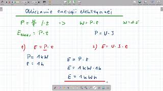 Energia elektryczna i moc prądu [upl. by Kayne]