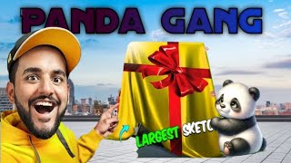 panda gang Suprise gift 🎁🎁 for FukraInsaan [upl. by Sharlene]